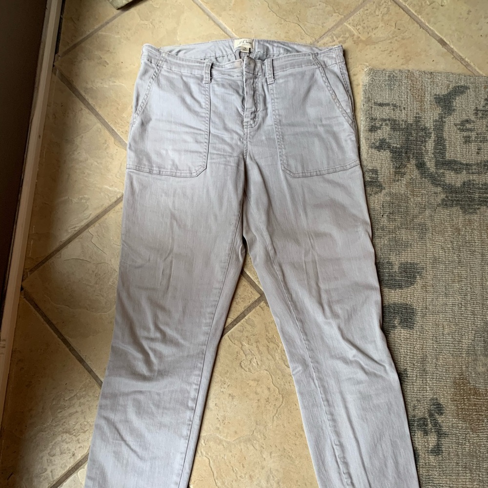 JCrew gray pants. Size 28.